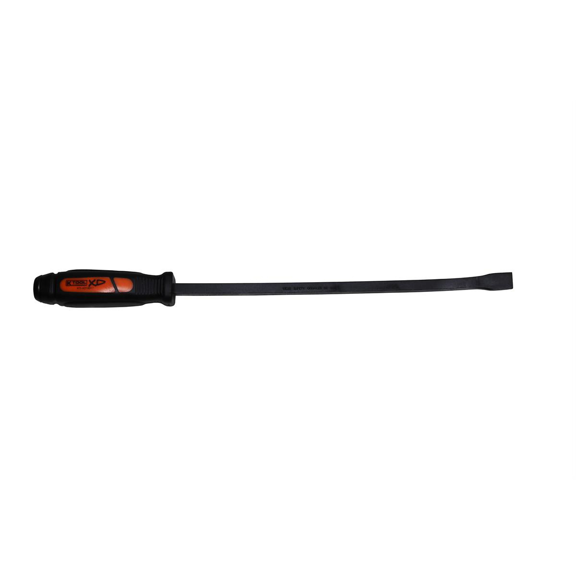 K Tool International Pry Bar — 17in., Ergonomic Composite Handle, Hardened Steel, Model# KTIXD19017